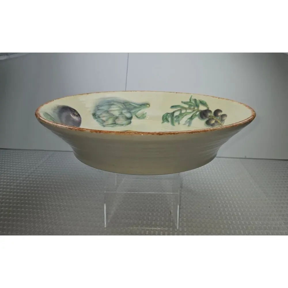 Williams Sonoma‎ Jardin Potager Large Pasta Serving Bowl 14 1/2